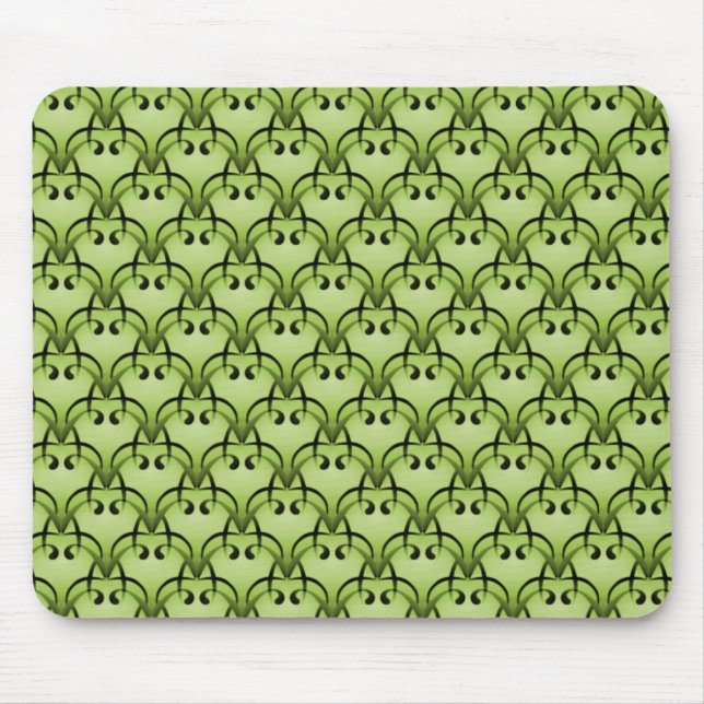 Light Olive Green Sophisticated Bliss Mousepad (Front)