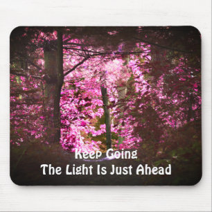 Light On The Path Inspirational Mouse Mat