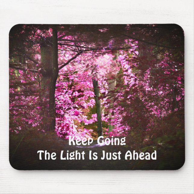 Light On The Path Inspirational  Mouse Mat (Front)