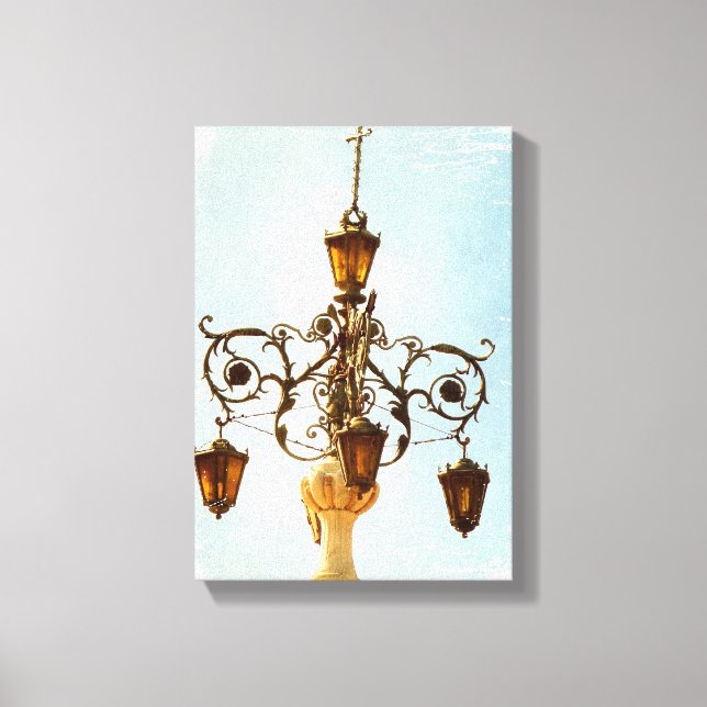 Light on the Plaza, Kansas City Canvas Print (Front)