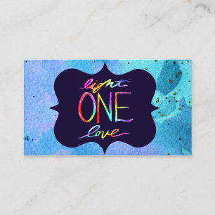 Light One Love Spiritual Buisness Card