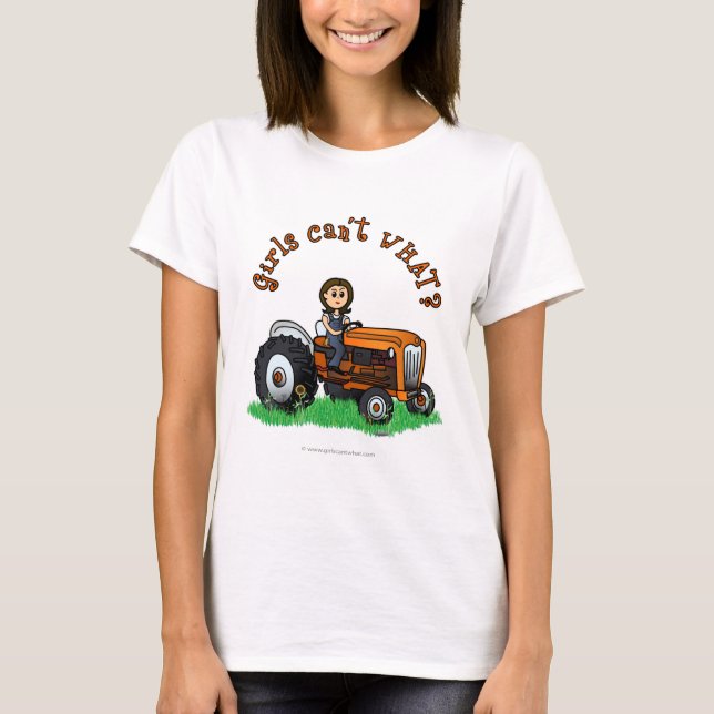 Light Orange Farmer T-Shirt (Front)