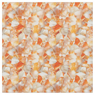 Light Orange Gemstones Fabric