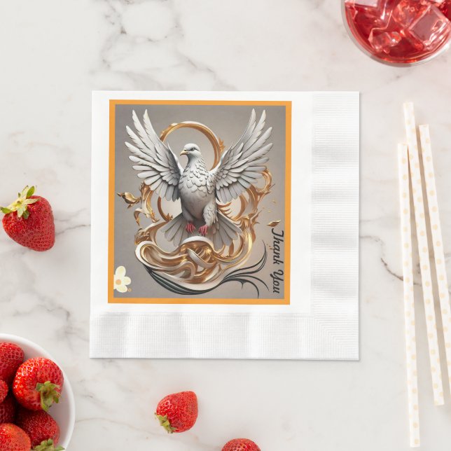 "Light Over Darkness" Napkin (Insitu)