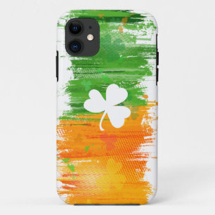 Light Paddy Lucky Clovers & Ink iPhone 11 Case