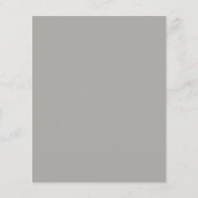 Light Pastel Grey Flyer (Back)