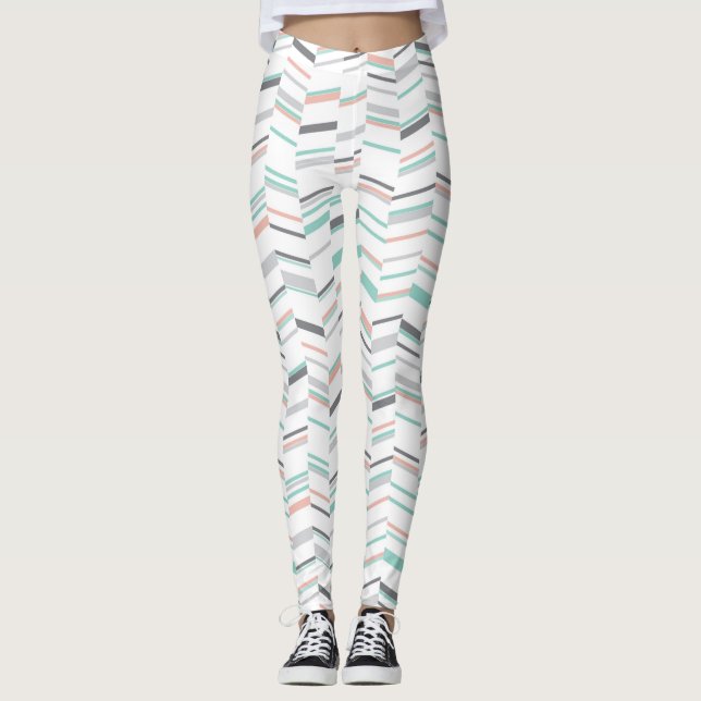 Light Pastel Line Women's Leggings (Front)