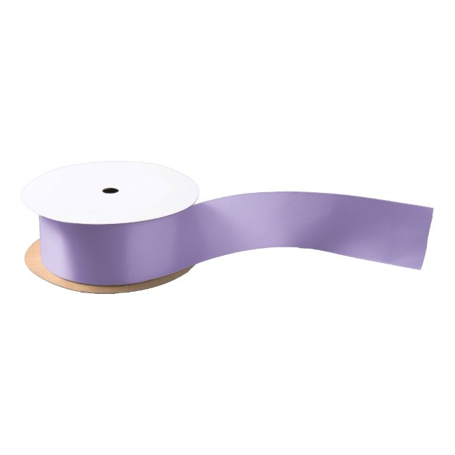 Light Pastel Purple Solid Colour Satin Ribbon (Spool)
