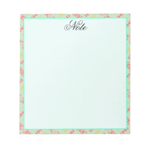 Light Pastel Teal Notepad