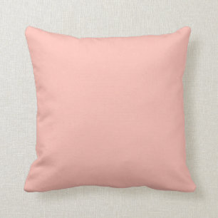 Light Peach Colour Only Nothing But Colour Designs Cushion