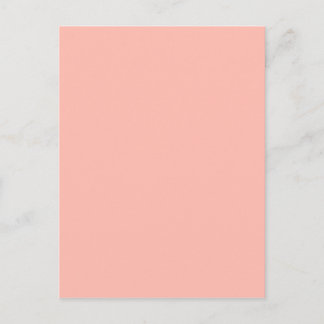 Light Peach Colour Only Nothing But Colour Designs Postcard