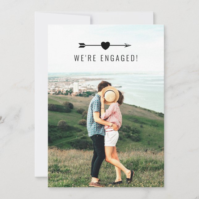 Light Photo | Engagement Announcement (Front)