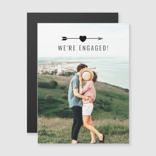 Light Photo   Engagement Announcement   Magnet
