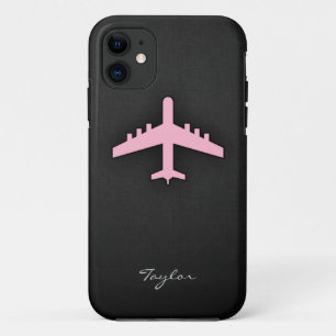 Light Pink Aeroplane iPhone 11 Case