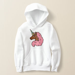 Light Pink Afro Unicorn