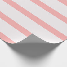 Light Pink and Cream Pencil Stripes