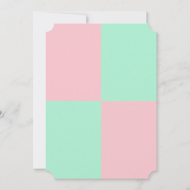 Light Pink And Light Mint Colours (Front)