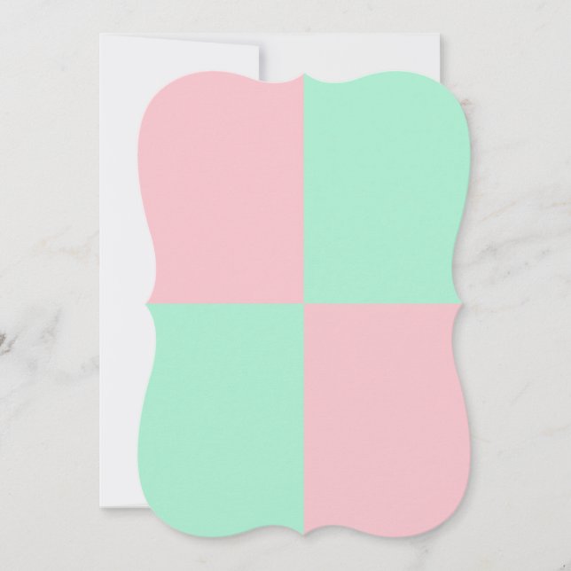 Light Pink And Light Mint Colours (Front)