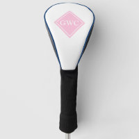 Light Pink And White Custom Monogram