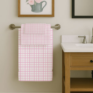 Light Pink Bath Towels Sleek and Stylish Look