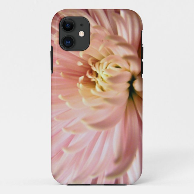 light pink chrysanthemum flower Case-Mate iPhone case (Back)
