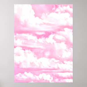 Light Pink Elegant Clouds Decor