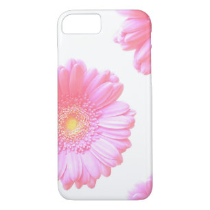 Light pink gerbera daisy iPhone 8/7 case