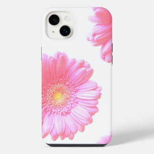 Light pink gerbera daisy  iPhone 14 plus case