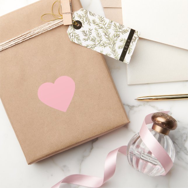 Light Pink Heart Sticker (Gifting)