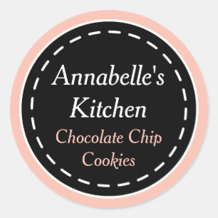 Light Pink Kitchen Stickers