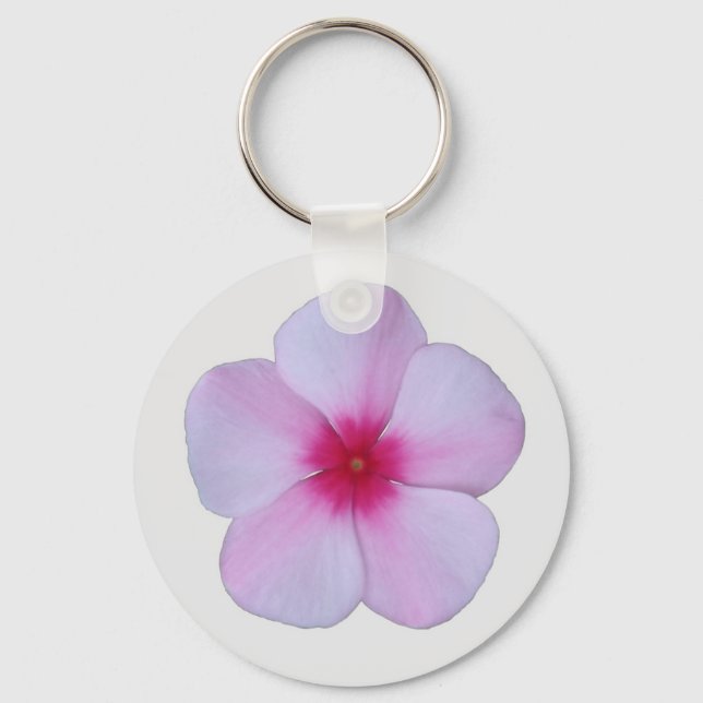Light Pink Phlox Keychain (Front)