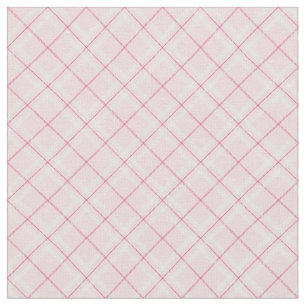 Light Pink Plaid Fabric
