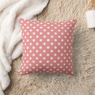 Light pink Polka dots Cushion