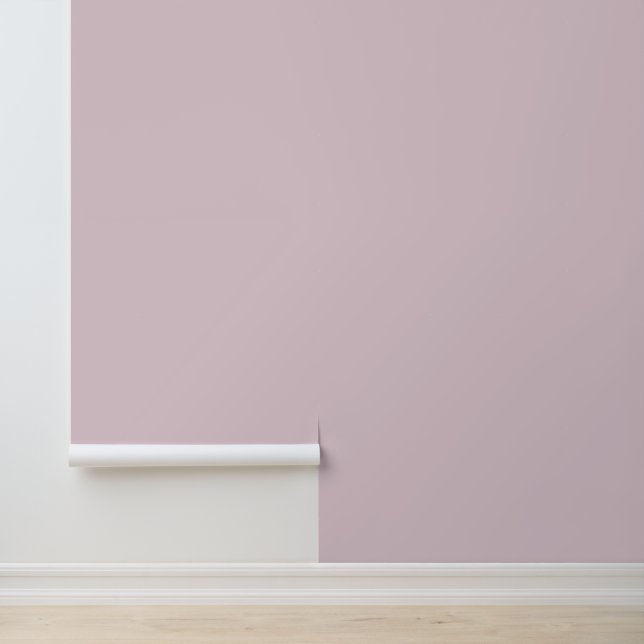 Light Pink Renter Friendly Peel & Stick Wallpaper (Application)