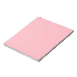 Light Pink Solid Colour Notepad