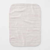 Light Pink Stripe Burp Cloth