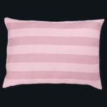 Light Pink Striped Pattern Dog Bed<br><div class="desc">Features a pink striped pattern. For matching pink decor visit the rest of this shop!</div>