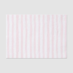 Light pink stripes tissue paper