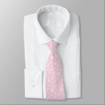 Light Pink Summer Pattern Mens Tie<br><div class="desc">Light pink,  summer pattern men's tie.  A fun tie to wear all summer long with an off-white,  small pattern that includes sunshine,  palm trees,  flip flops,  sunglasses,  ship’s wheel,  and seashells.  Perfect for everyday office attire or for attending weddings and special events.  Choose any background colour.</div>