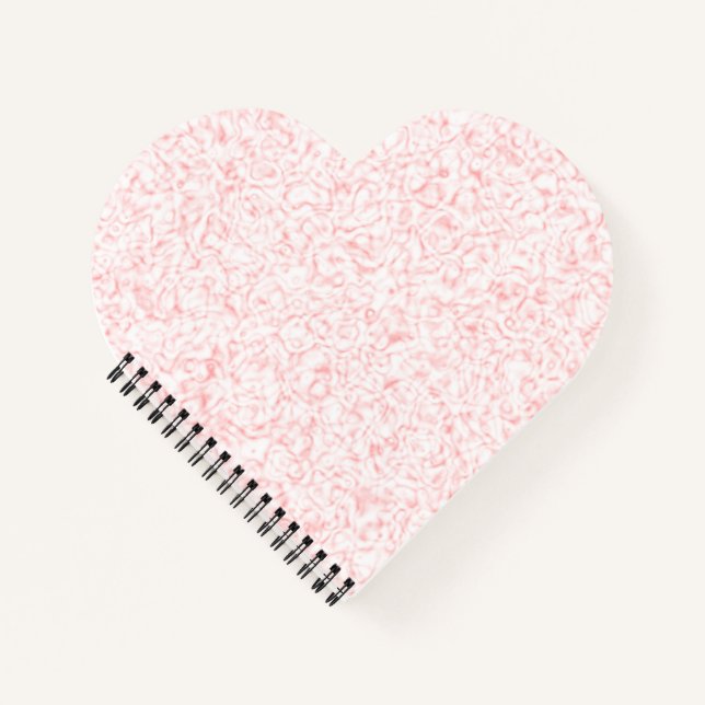 Light Pink Swirl Notebook (Front)