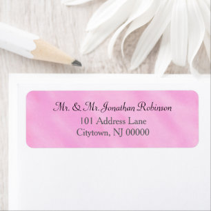 Light Pink Watercolor Wedding