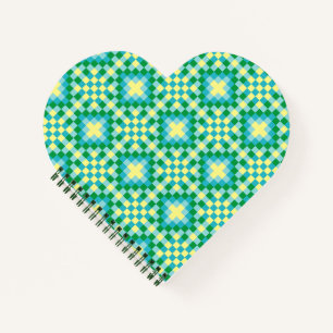 Light Pixel Pattern Notebook