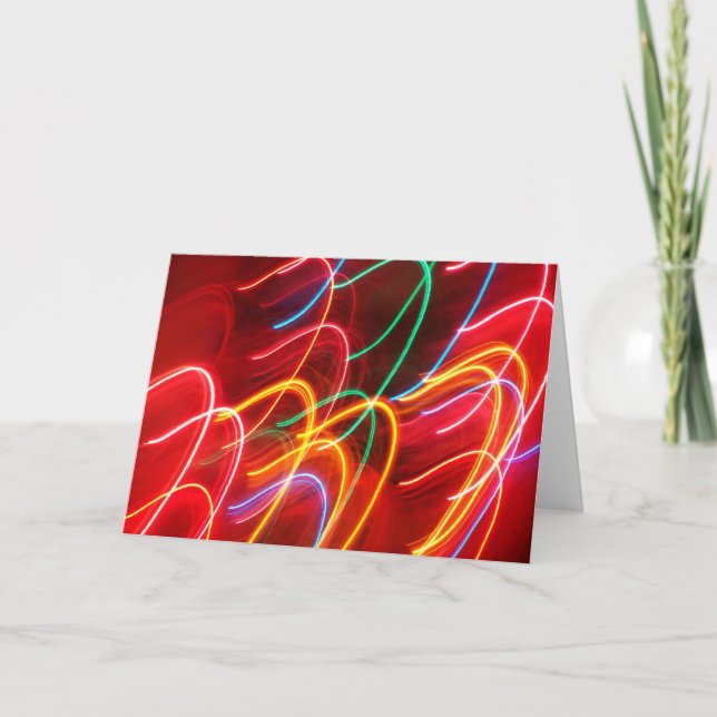 Light Play Holiday Card (Front)