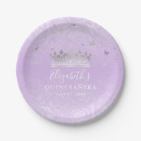 Light Purple and Silver Birthday Party Template