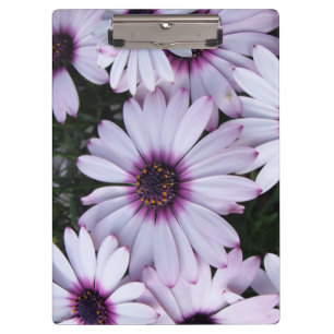 Light Purple Blooms Bouquet Clipboard