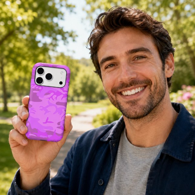 Light Purple Camouflage (Light Purple Camouflage Case-Mate iPhone Case)