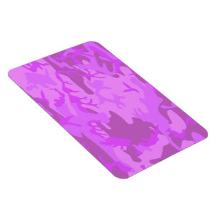 Light Purple Camouflage Magnet