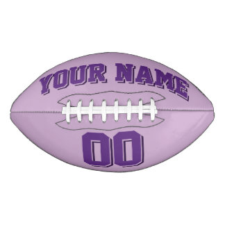 LIGHT PURPLE Custom Football American Football