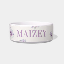 Light purple Floral Bowl