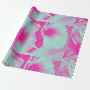 Light Purple Floral Wrapping Paper